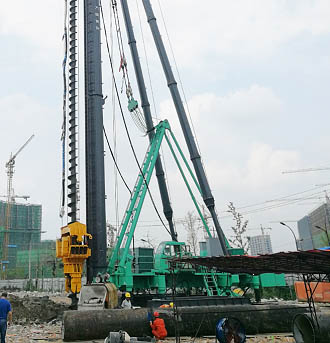 JB170 Hidraulikoa Piling RIG3