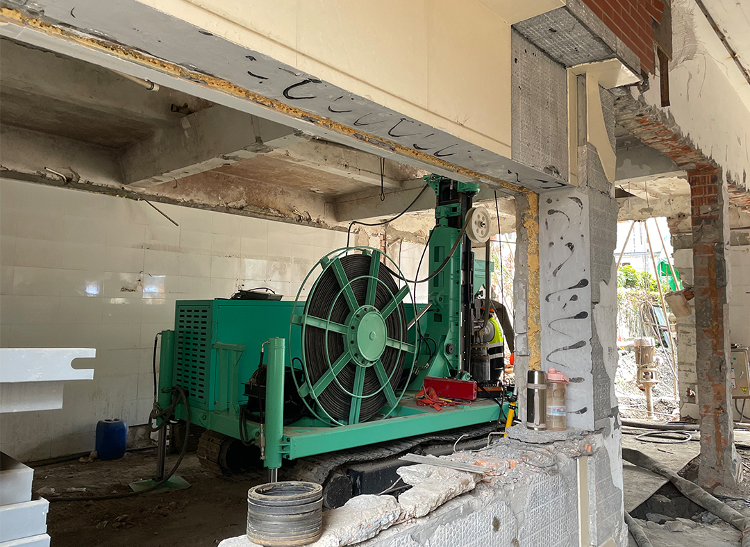 Niedrige Kofferraum-Pfahlbohrer-3