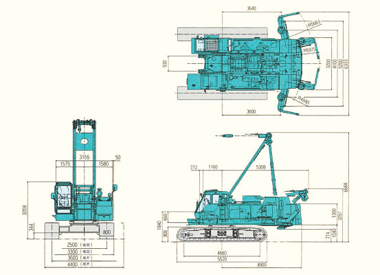 1SPR 115 Hydraulic Pile Driving Rig3