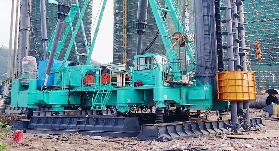 JB170 Hidraulikoa Piling RIG2